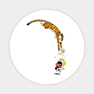 calvin and hobbes Magnet